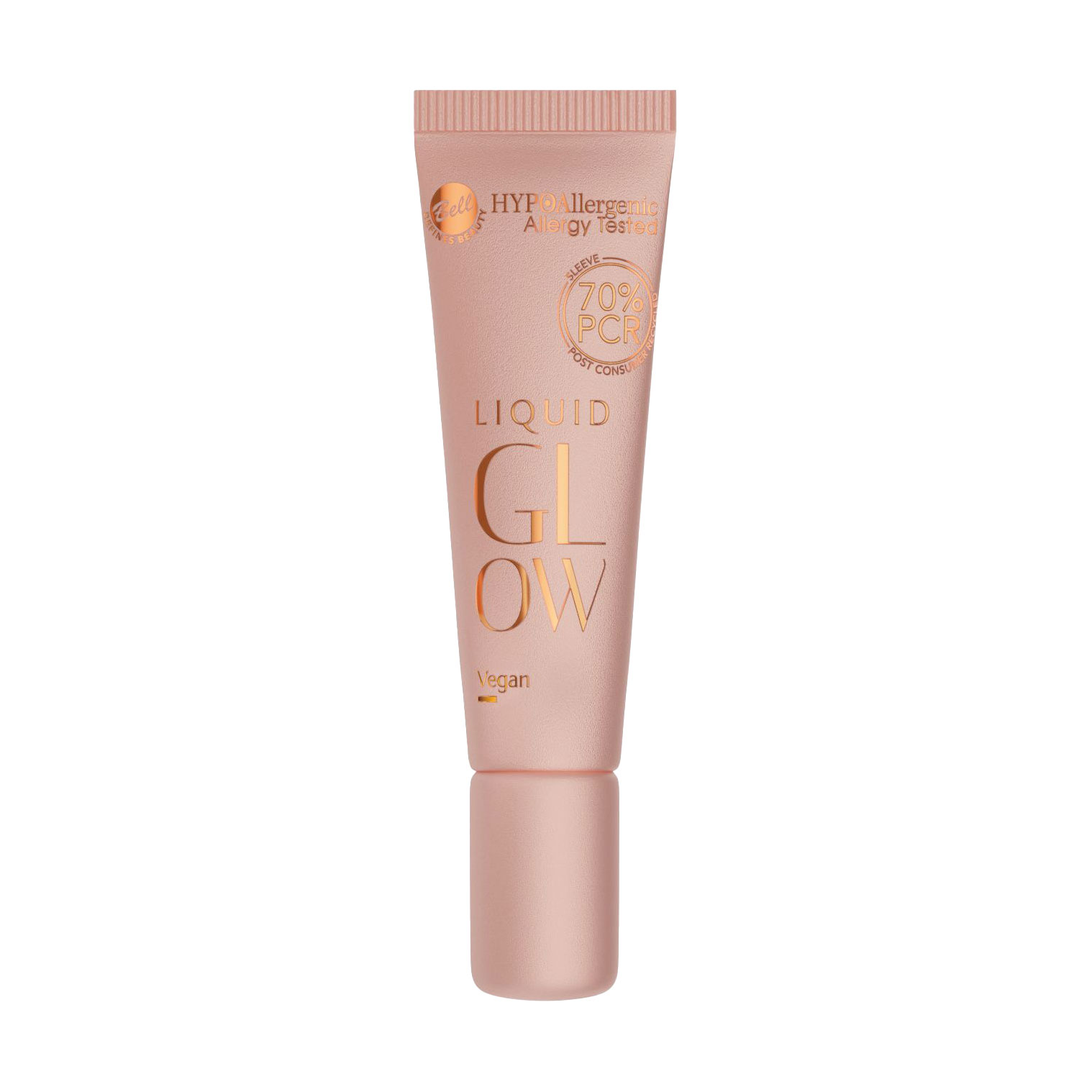 Хайлайтер для обличчя Bell HypoAllergenic Liquid Glow 01 Sparkling Lotus, 10 г